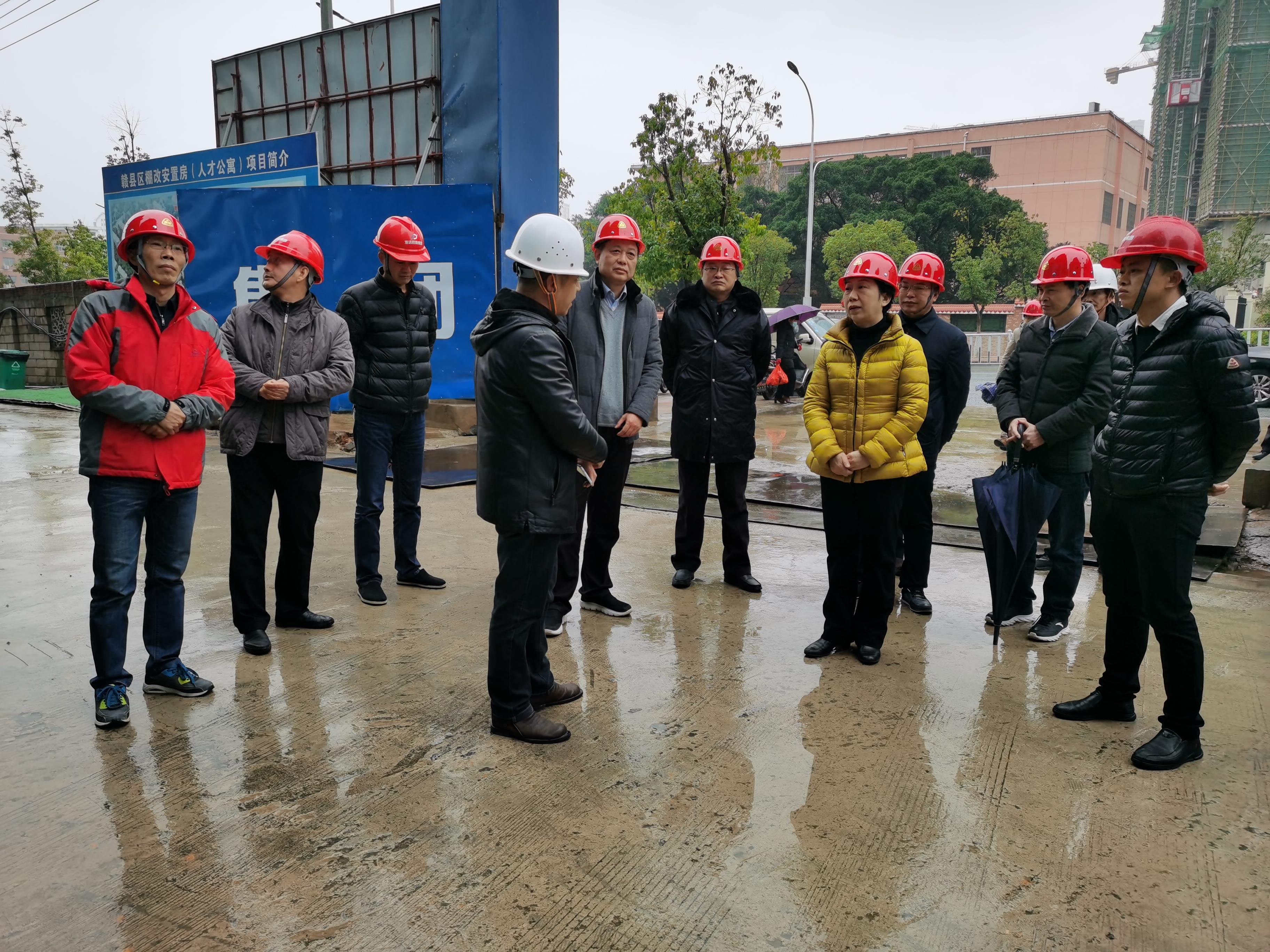 贛州市常務(wù)副市長(cháng)胡雪梅一行蒞臨項目考察調研