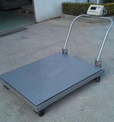 手推式移動電子小地磅